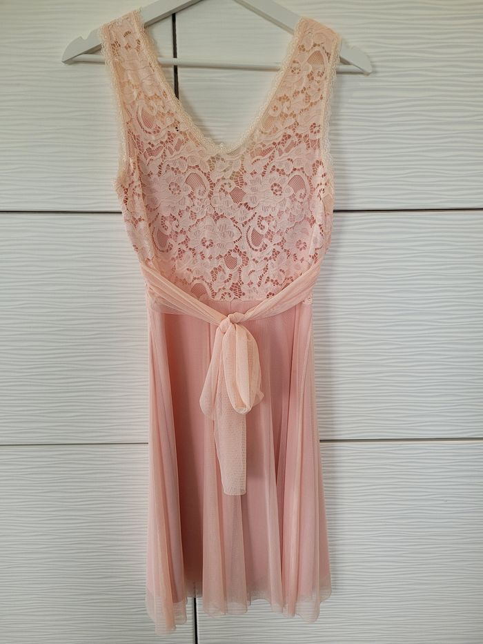 Robe rose poudré - photo numéro 3