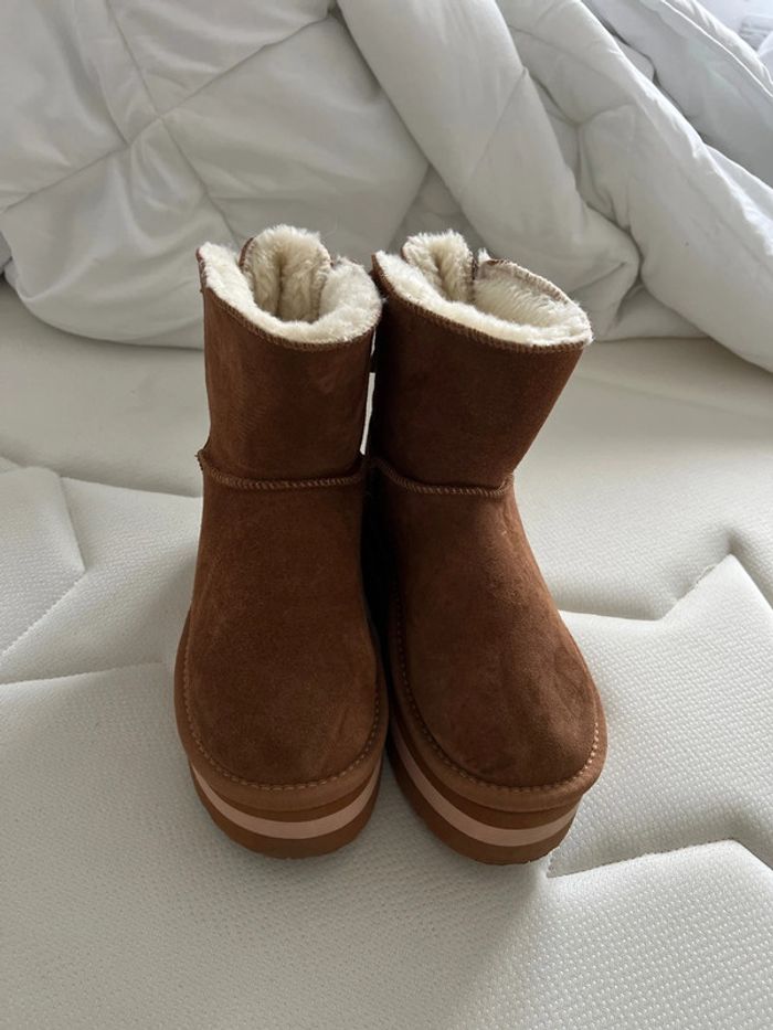 Bottines pataugas marron - photo numéro 4