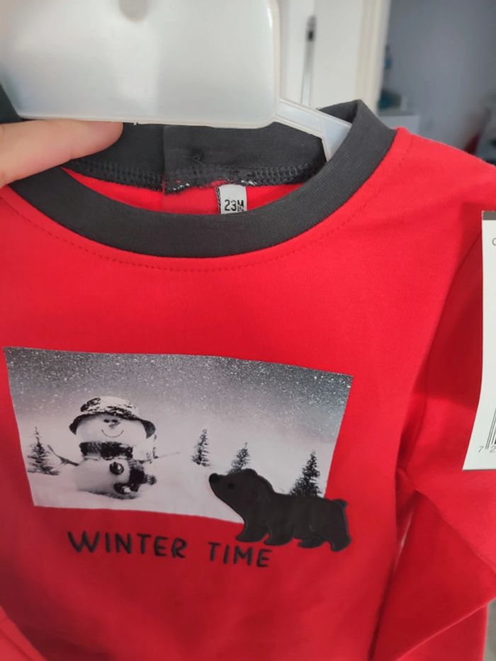 Ensemble hiver bébé neuf 18 ou 23 mois - photo numéro 2