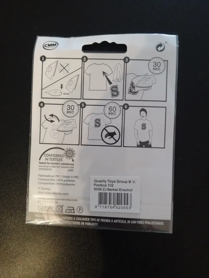 lot de 2 décopatchs disney minnie et mickey neuf - photo numéro 4