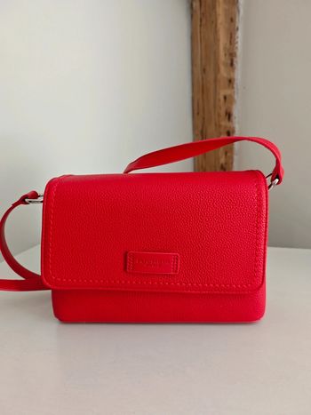 Sac à main rouge