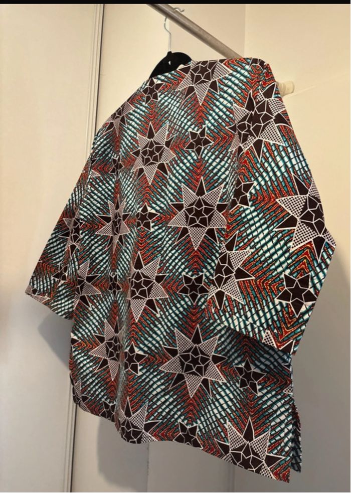 Chemise Africaine 100% coton taille L - photo numéro 3