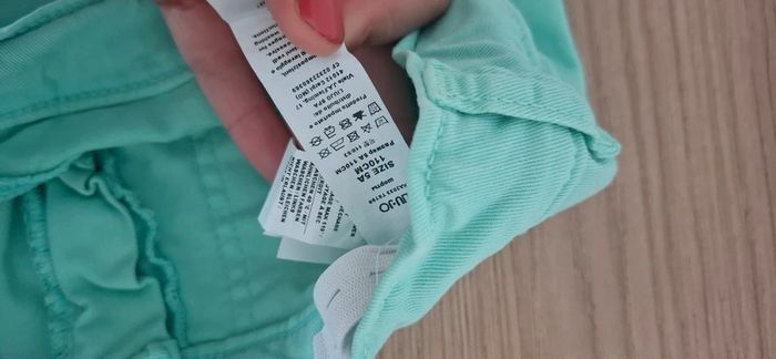 🩵 Short en jean bleu menthe Liu Jo – 110 cm (5 ans) - photo numéro 5