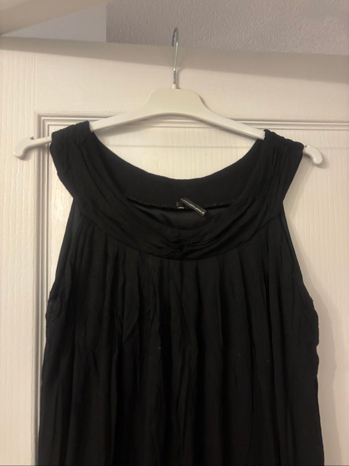 Robe noire sans manches Naf Naf s - photo numéro 3