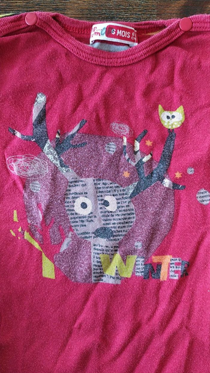 Grenouillère sans pied/DPAM/6 mois - photo numéro 3