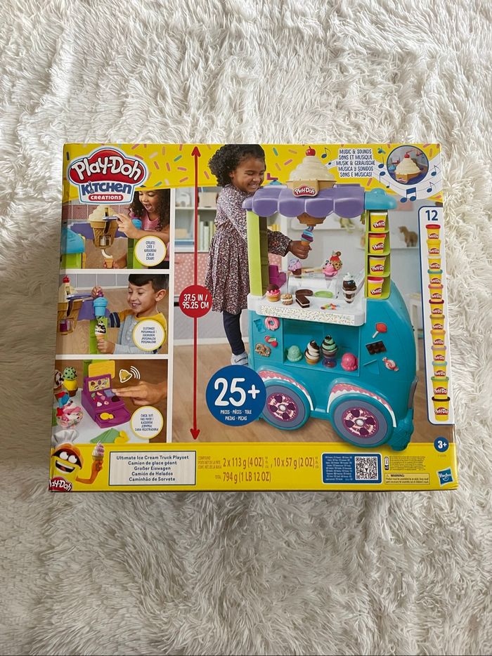 Play-Doh - Camion de glace géant pâte à modelé - C139
