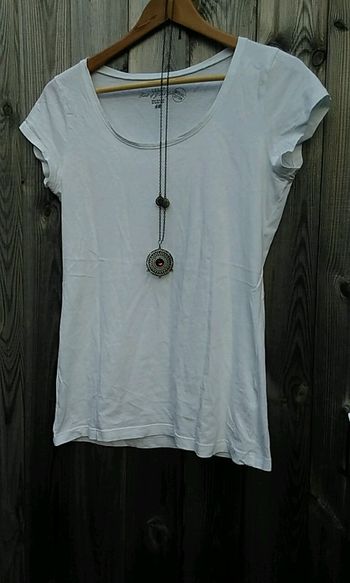 T shirt blanc H&M taille M