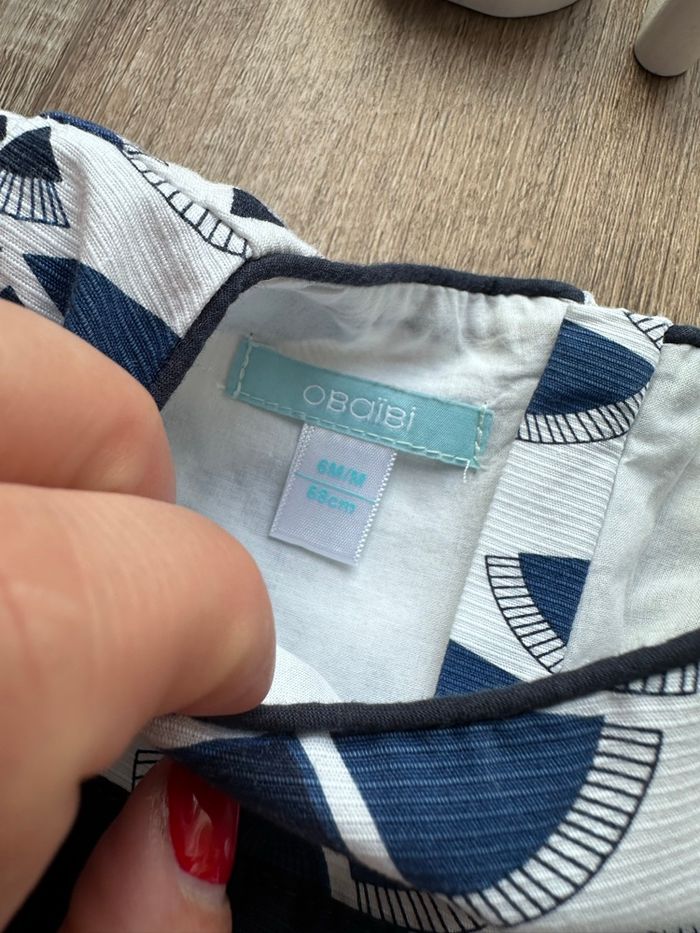 - Robe Obaibi - 6 mois - Très Bon état - photo numéro 2