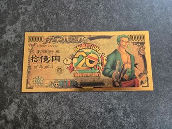 Billet OR à collectionner Onepiece