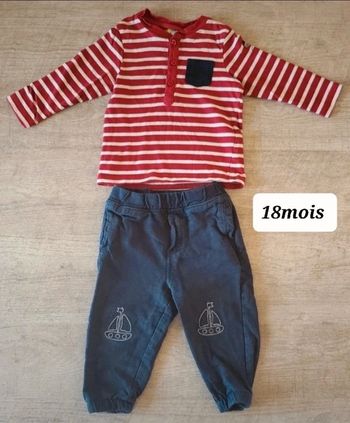Ensemble bébé 18mois