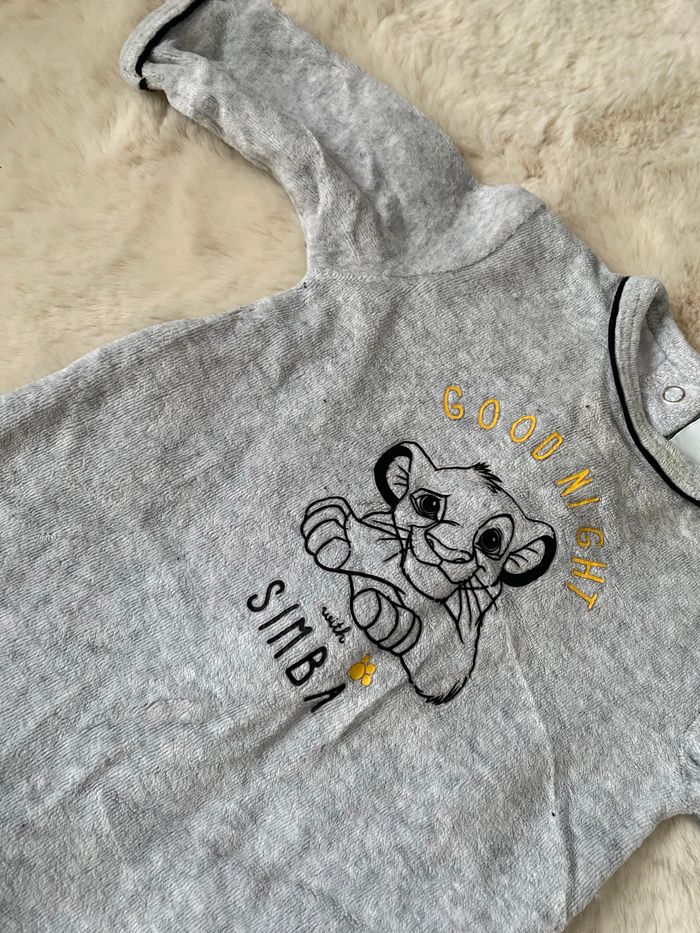 Pyjama gris simba - photo numéro 2