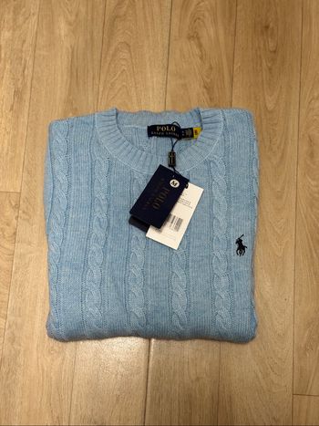 Ralph Lauren pull bleu taille M