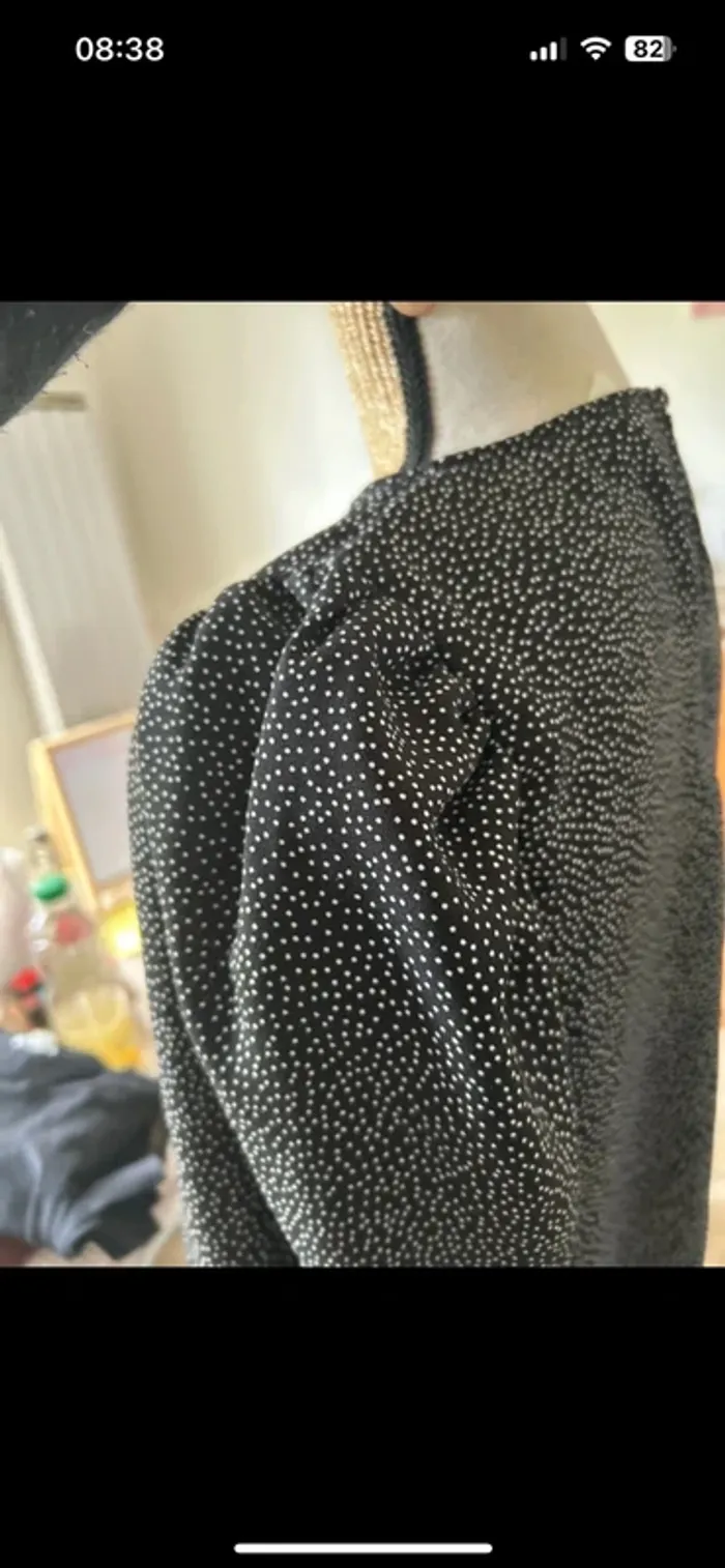 Robe courte à pois H&M - photo numéro 3