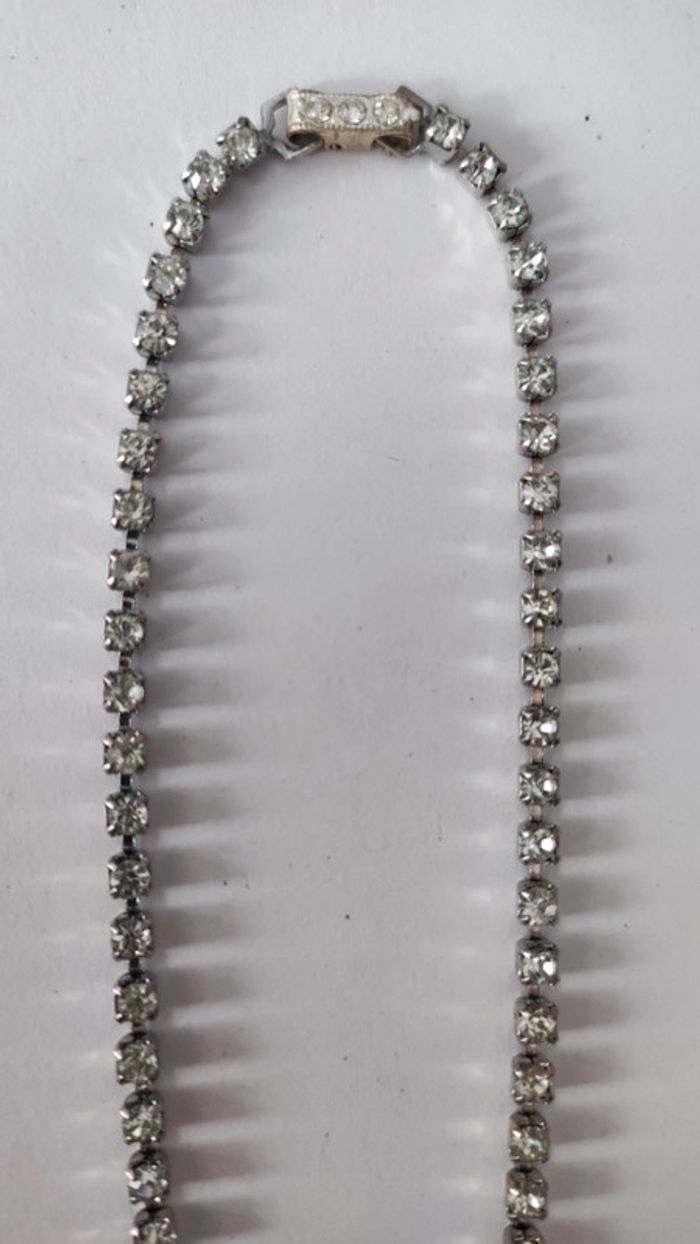 Collier strass vintage - photo numéro 5