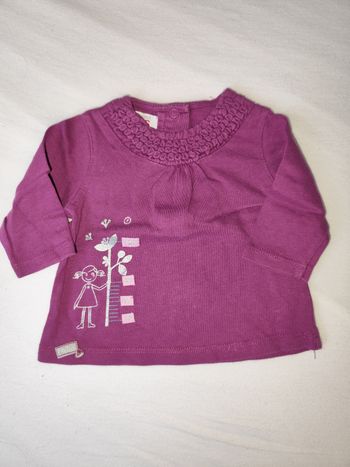 T-shirt manches longues 3 mois 