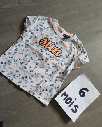 Maillot t-shirt 6mois garçon