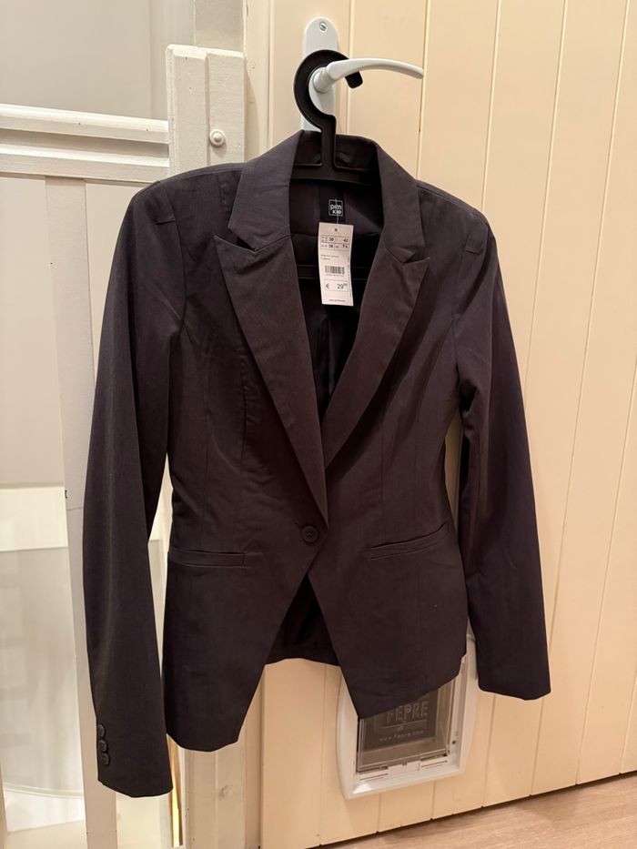 Veste tailleur avec étiquette - Pimkie - taille 38 - photo numéro 2
