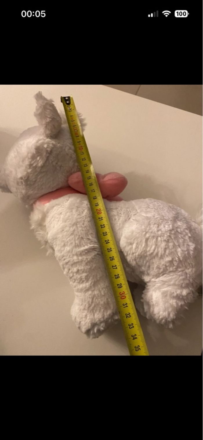 Peluche « Marie » des Aristochats  Marque Disney - photo numéro 8