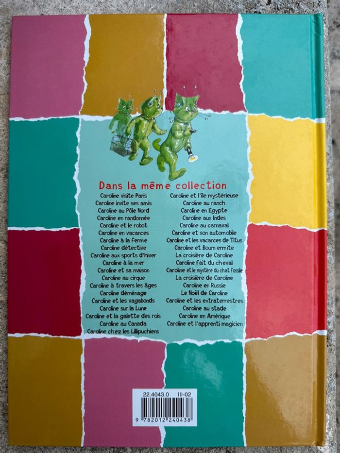 Livre rare couleurs multicolore Pierre Probst Caroline et les extraterrestres - photo numéro 2