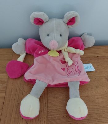 Doudou marionnette souris il était une fois - Baby Nat
