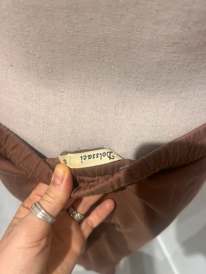 Jogging bootcut marron S - photo numéro 5