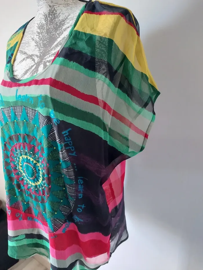 Haut voile Desigual neuf - photo numéro 3
