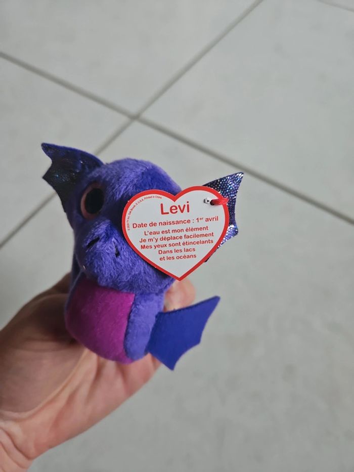 Mini Peluche Ty Levi Neuf u41 - photo numéro 5