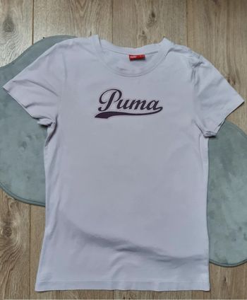 tee-shirt "puma " rose taille 38 en bon état