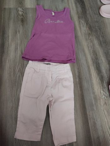 Ensemble été fille 2 ans