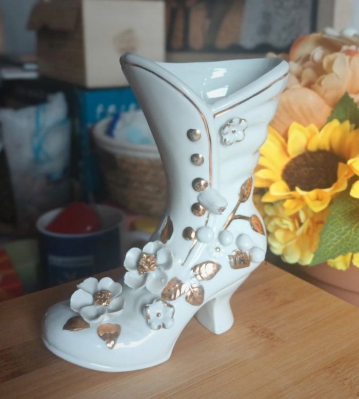 Bibelots | Vases - Lot de 2 Bottes en Porcelaine 🌻🍂 - photo numéro 2