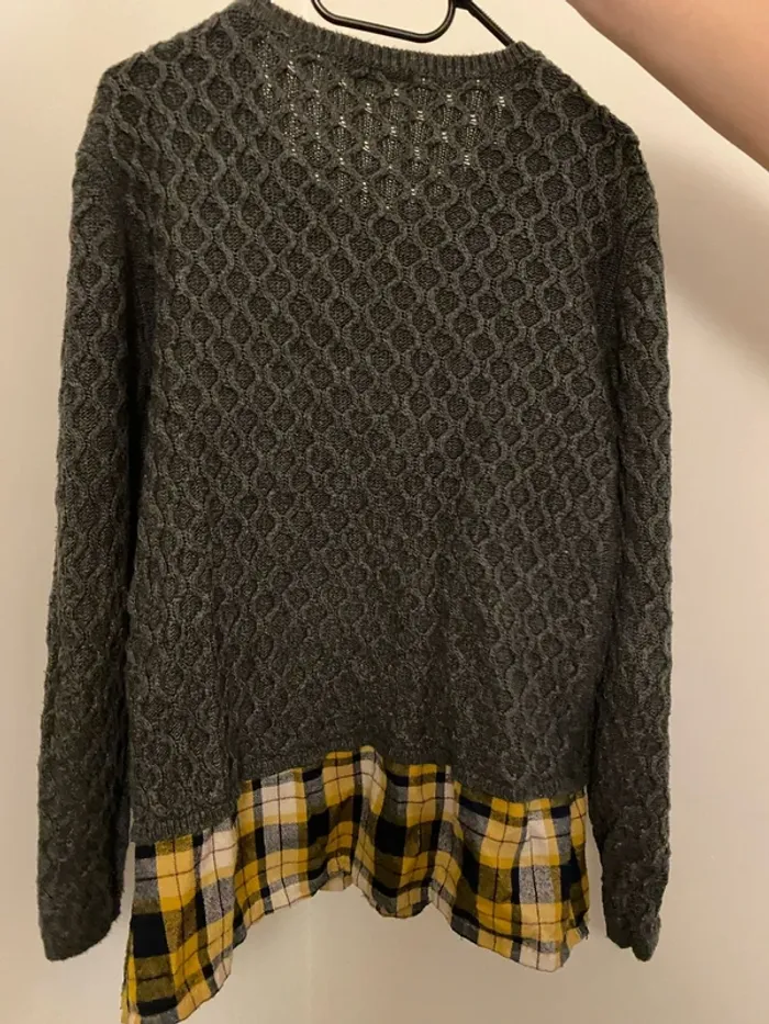 Pull gris - photo numéro 2