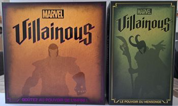Jeux de société avec extension Ravensburger Marvel Villainous - neufs