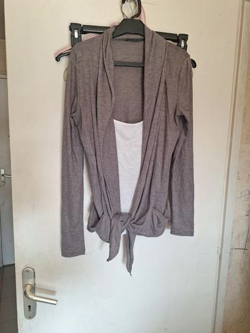 Débardeur gilet top 2en1