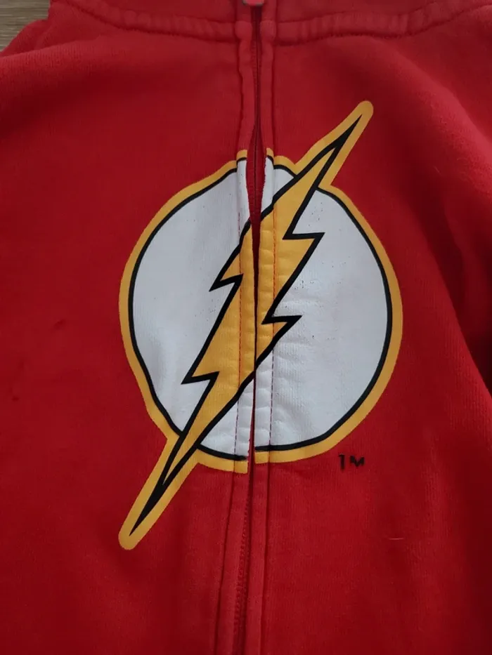 Veste à capuche Flash 3-4 ans - photo numéro 2