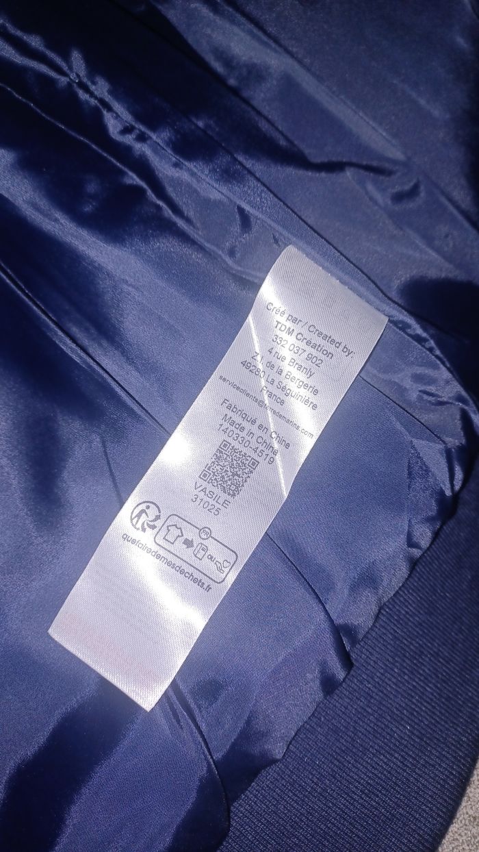 Veste homme terre de marins taille L neuf - photo numéro 6