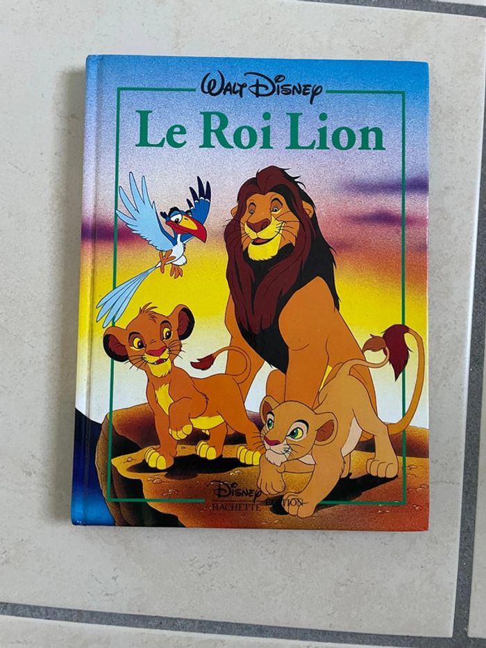 Livre le roi lion