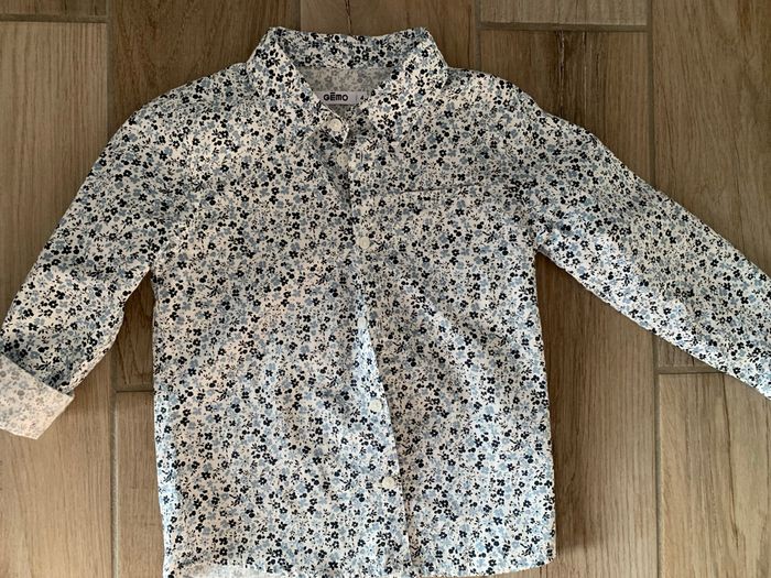 Chemise garçon gemo 4 ans TBE