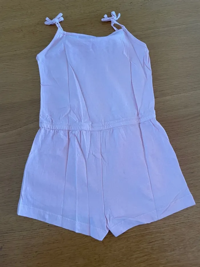 Combinaison short coton fille lupilu 12-24 mois - photo numéro 2