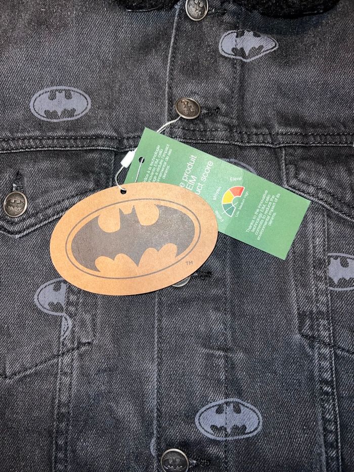 Veste en jeans Batman celio taille L neuf - photo numéro 5