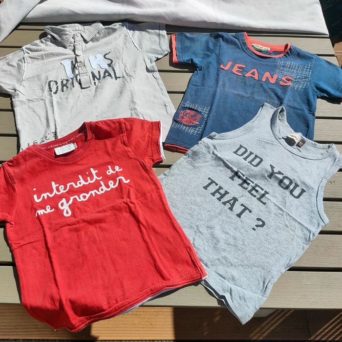 Lot t-shirts garçon 6 ans IKKS