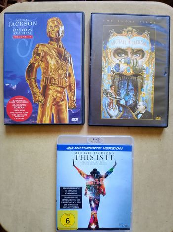DVD de Mickaël Jackson