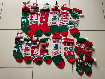Gros lot chaussette noel vintage