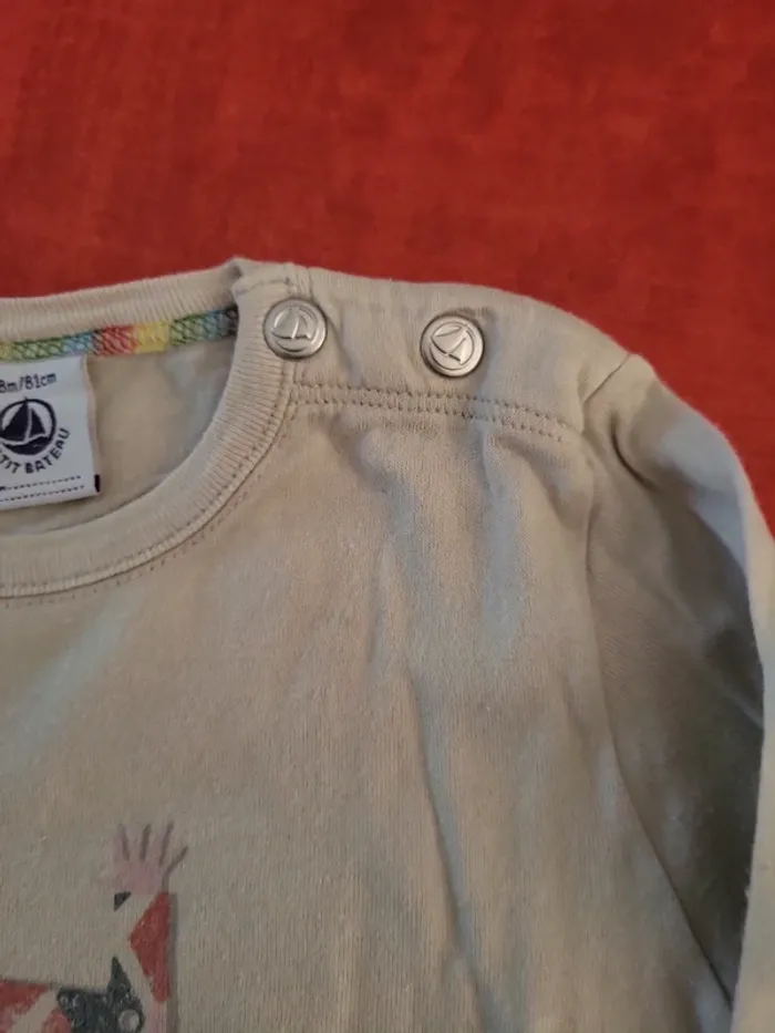T shirt petit bateau motif arlequin - photo numéro 4