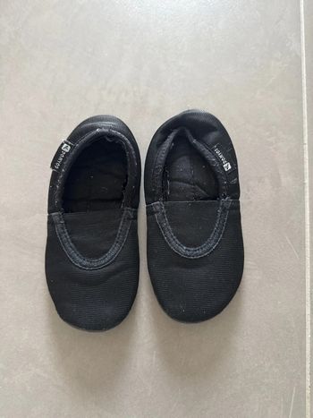 Chausson noir de gym danse DOMyos