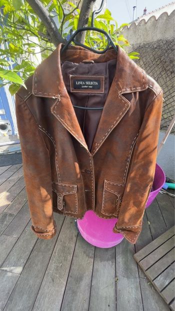 Veste en cuir 
