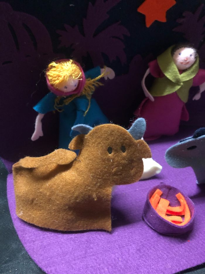 Crèche en feutrine - photo numéro 2