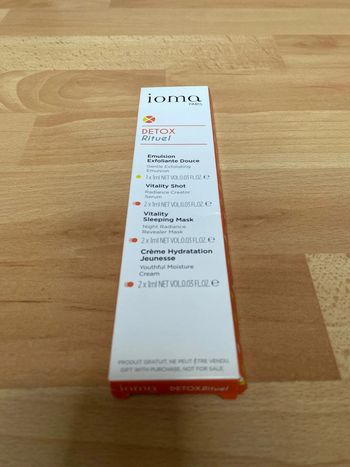 Ioma Tabs Rituel Detox 7x1ml ioma paris