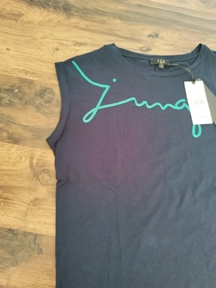 Tee-shirt 123 neuf - Taille S - photo numéro 7