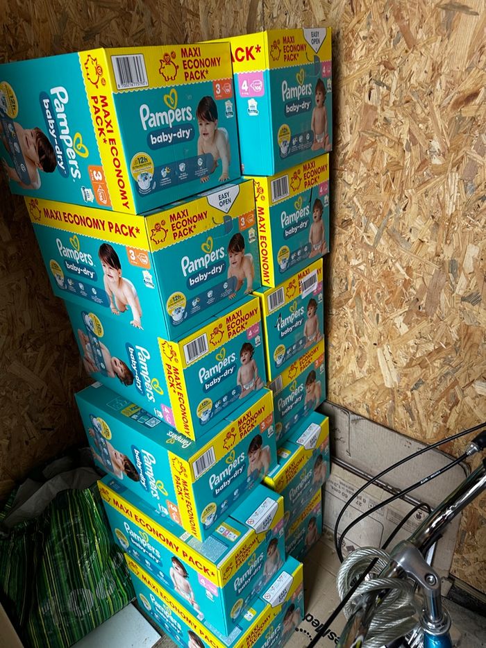 Pampers maxi pack taille 4 - photo numéro 4