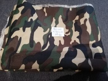 Tissu militaire 90cmx30cm